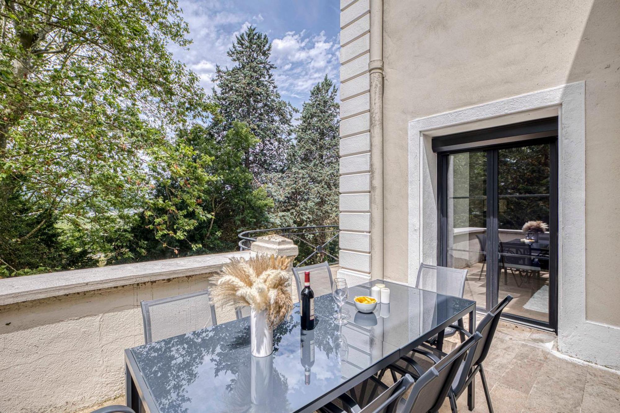 1 - Grand Spacieux Dans Un Chateau Du 17eme Siecle, A 15min De Lyon Apartment *