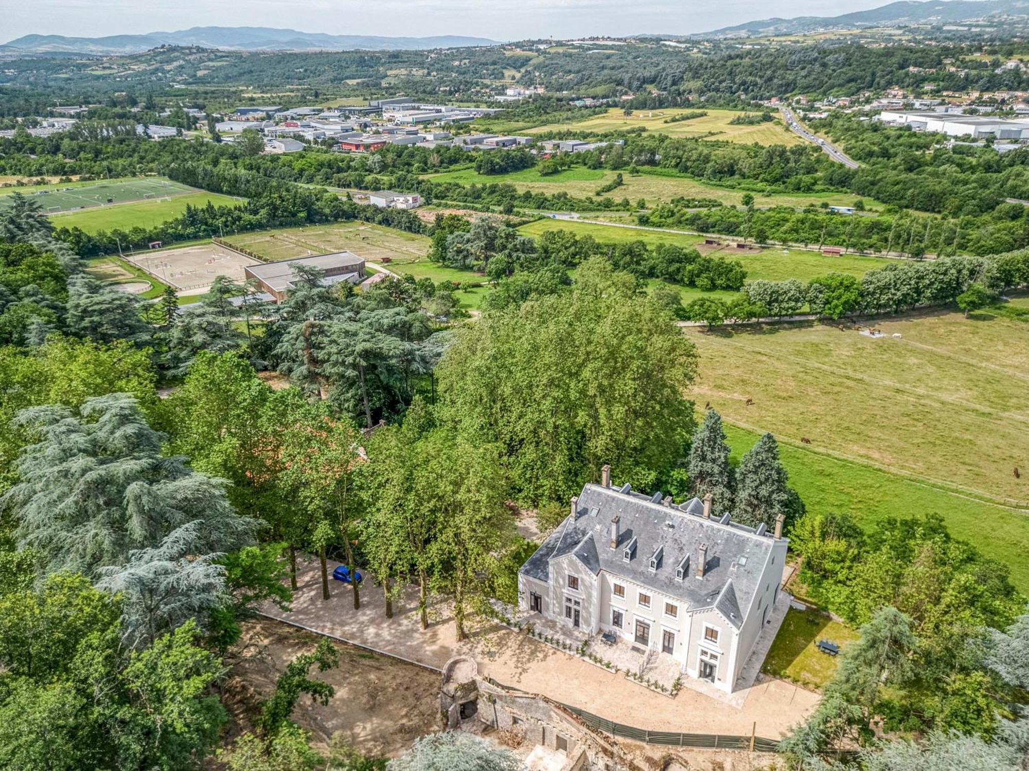 1 - Grand Spacieux Dans Un Chateau Du 17eme Siecle, A 15min De Lyon Apartment